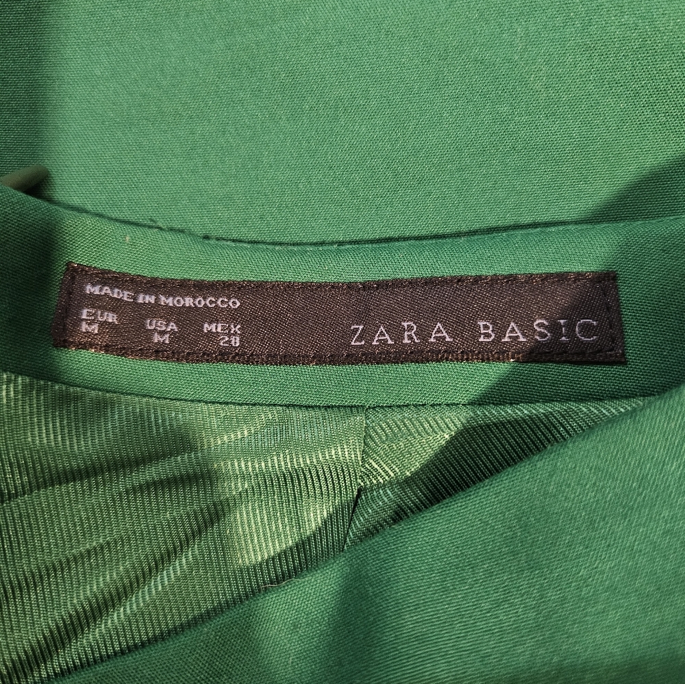 Green Zara Mini Skirt - Picture 5 of 6